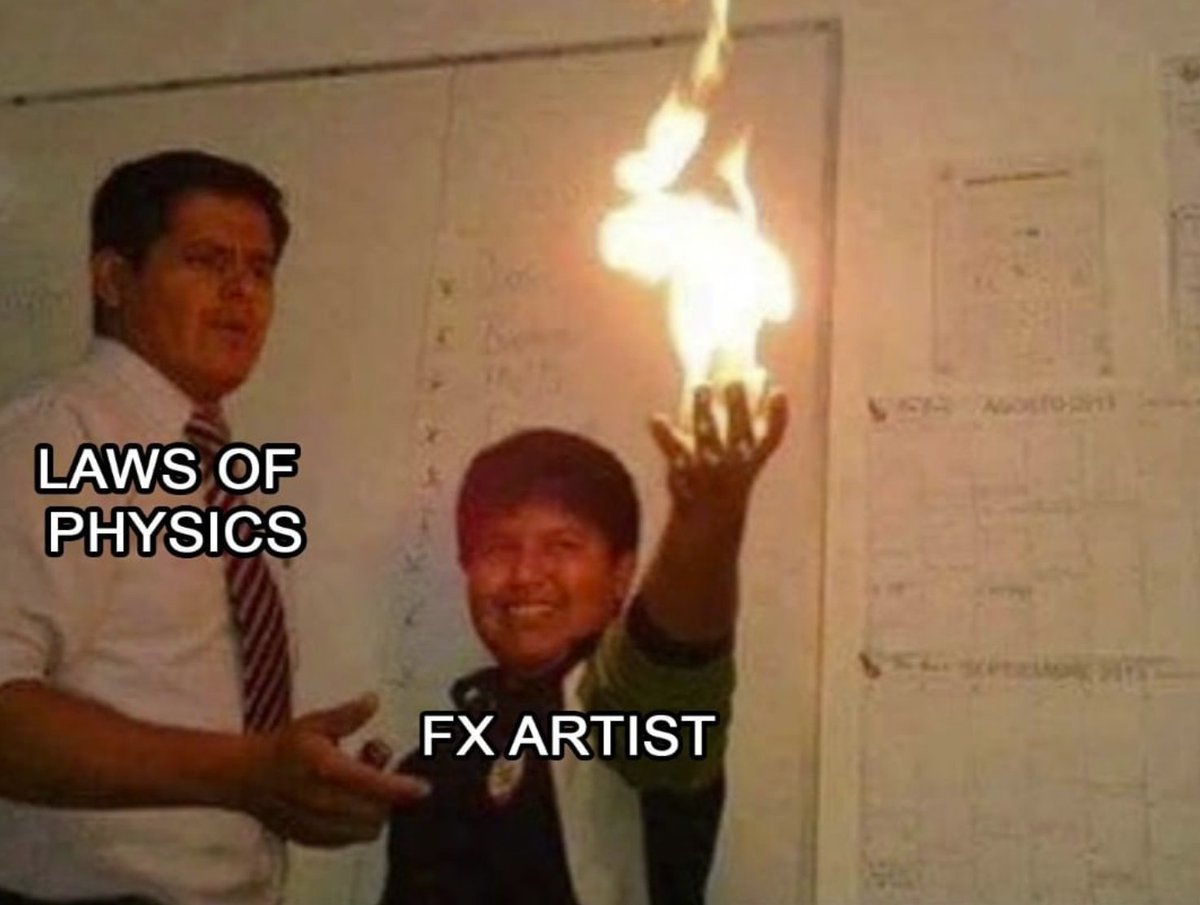 We play by our own rules here. 🔥 A little laugh courtesy of VFX memes. #VFXmemes