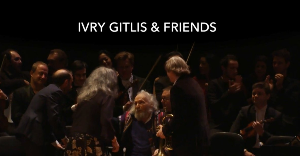 philharmonie's tweet image. Joyeux 98ème anniversaire #IvryGitlis !
Revivez en intégralité le concert hommage au grand violoniste donné en 2019 par ses amis. #PhilharmonieLive
Voir le concert ► live.philharmoniedeparis.fr/concert/109145…