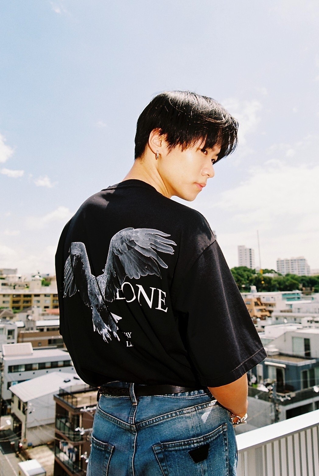 FORSOMEONE EAGLE TEE ［川村壱馬着用］ 川村壱馬さん藤原樹さん着用