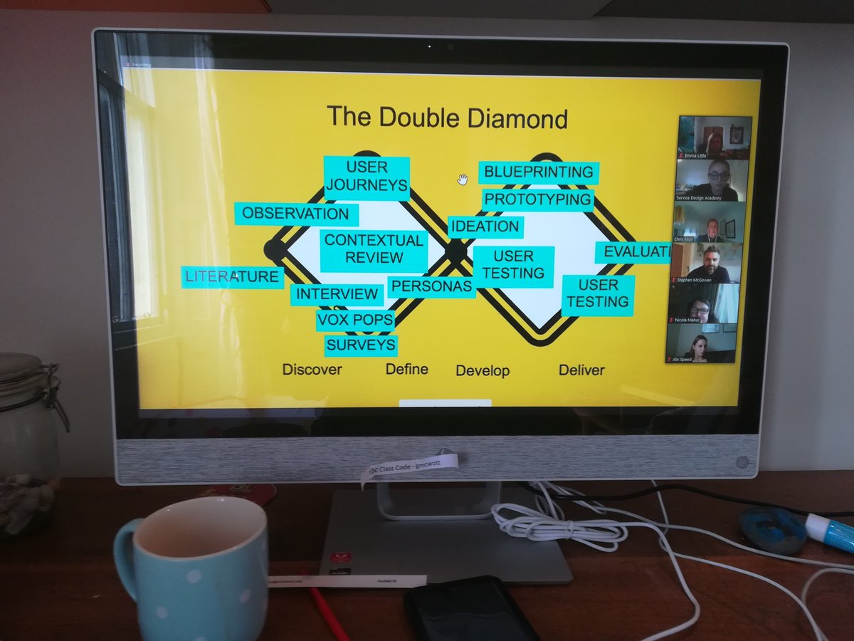 emmalearning's tweet photo. Is design thinking helping to reduce health inequalities? Helping @SDA_Scot to test their user research course is making me think. Examples of local partners using service design to improve healthy weight and reduce child poverty #publichealth #servicedesign https://t.co/B2PmUAMxwK