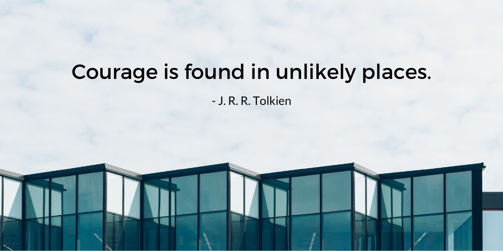 We love seeing start-ups find courage and take risks to succeed! You inspire us to seek courage in our own work. 

#Inspiration #StartupLife