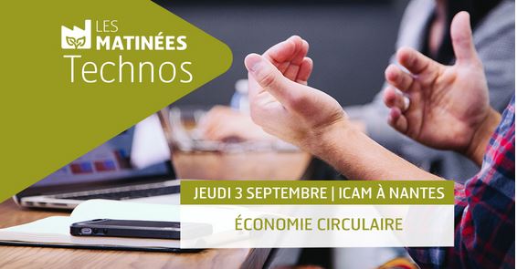 Stéphane LE POCHAT, notre Directeur R&amp;D interviendra le 3 septembre à la matinée techno pour échanger sur l’économie circulaire.
Merci à l’équipe du <a href="/Polemc2/">Pôle EMC2</a> 
#economiecirculaire #innovation