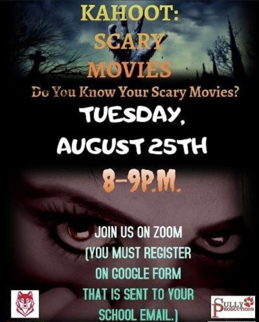 SRSU Campus Activities (@srsuactivities) on Twitter photo Students, Check your emails tonight as we are having a horror themed kahoot night !  A registration link has been sent. Students, Check your emails tonight as we are having a horror themed kahoot night !  A registration link has been sent.