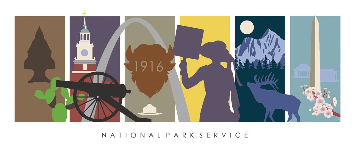 On August 25, 1916, 104 years ago, the National Park Service was established! Find a park near you or explore in-park and virtual events hosted by parks across the country! Share your favorite park adventure, memory, or story! 

nps.gov/subjects/npsce…

#FindYourPark #NPSBirthday