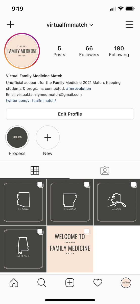 Check out our IG! We are gathering residency IGs, organized by state.