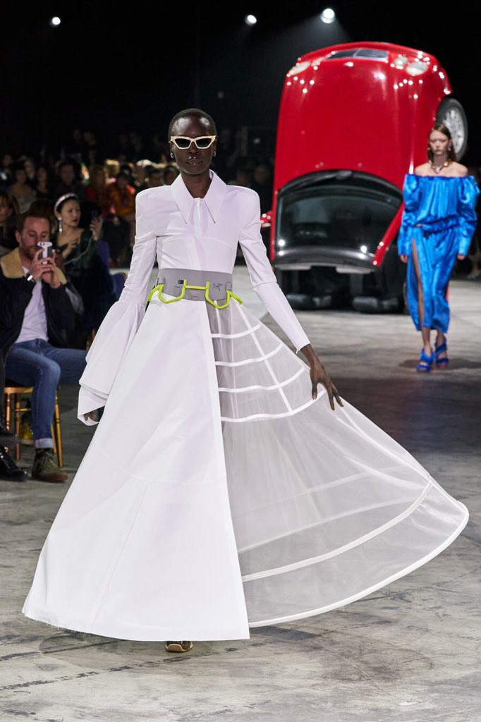 US Vogue September Issue by Kerry James Marshall / Off-White FW20, look 34: