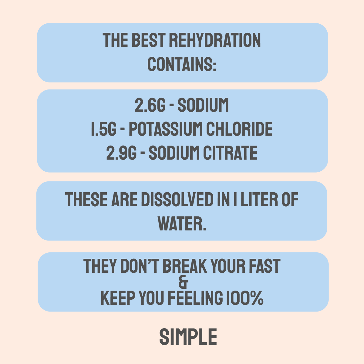 FastingSimple's tweet image. It'll keep you going through your fast, stay hydrated.