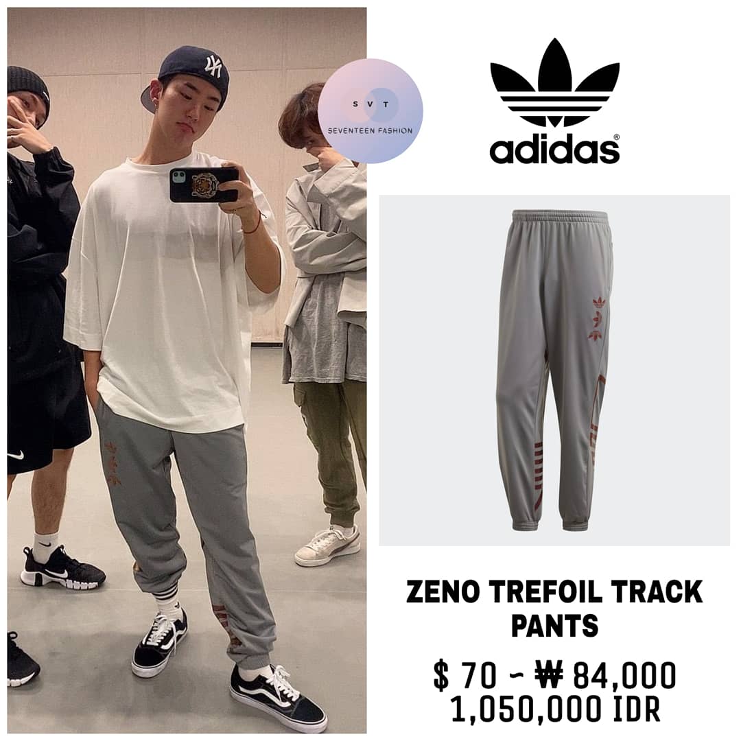 zeno trefoil track pants