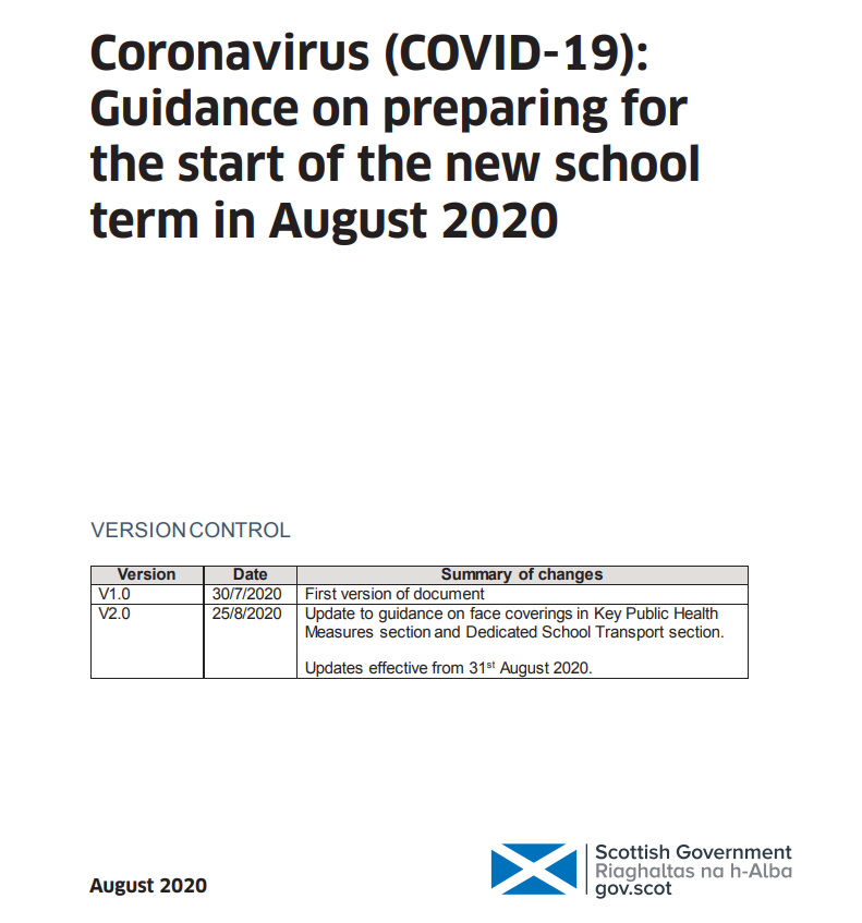 Updated Scottish Government Guidance can be found here
gov.scot/binaries/conte…