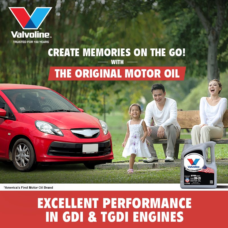 ValvolineGBL_AS's tweet photo. High performance is all about the right intake and with Valvoline Synpower 0W-20 SN Plus Full Synthetic Engine Oil, it's never a challenge! The Original Motor Oil. Trusted for 150 years!
#Valvoline #TheOriginalMotorOil #PremiumLubricants #EngineOil #Performance #SynPower https://t.co/RXyzoH7hWt