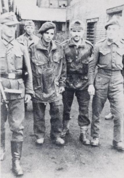 After some days, most of the hidden paratroopers decided to try to join the friendly lines, just a few miles from the farm. Many will become casualties: Terry Jepp, David Duce, Douglas Baines were captured, Douglas Penstone was killed, John Weathers wounded...