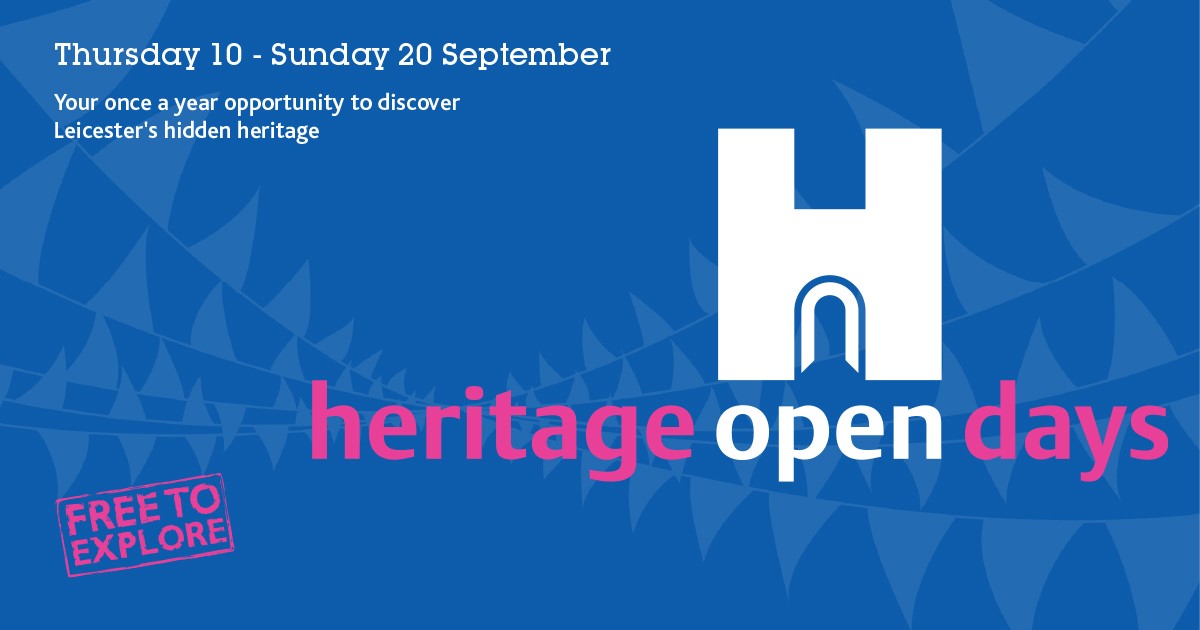 Leicester Festivals (@leicesterfest) on Twitter photo Delighted to announce #Leicester <a href="/heritageopenday/">Heritage Open Days</a> programme 2020! As well as old favourites we've added some new and online events showcasing that our wonderful city has so many hidden historical gems and stories to discover! ow.ly/SvhR50B8u9A Delighted to announce #Leicester <a href="/heritageopenday/">Heritage Open Days</a> programme 2020! As well as old favourites we've added some new and online events showcasing that our wonderful city has so many hidden historical gems and stories to discover! ow.ly/SvhR50B8u9A