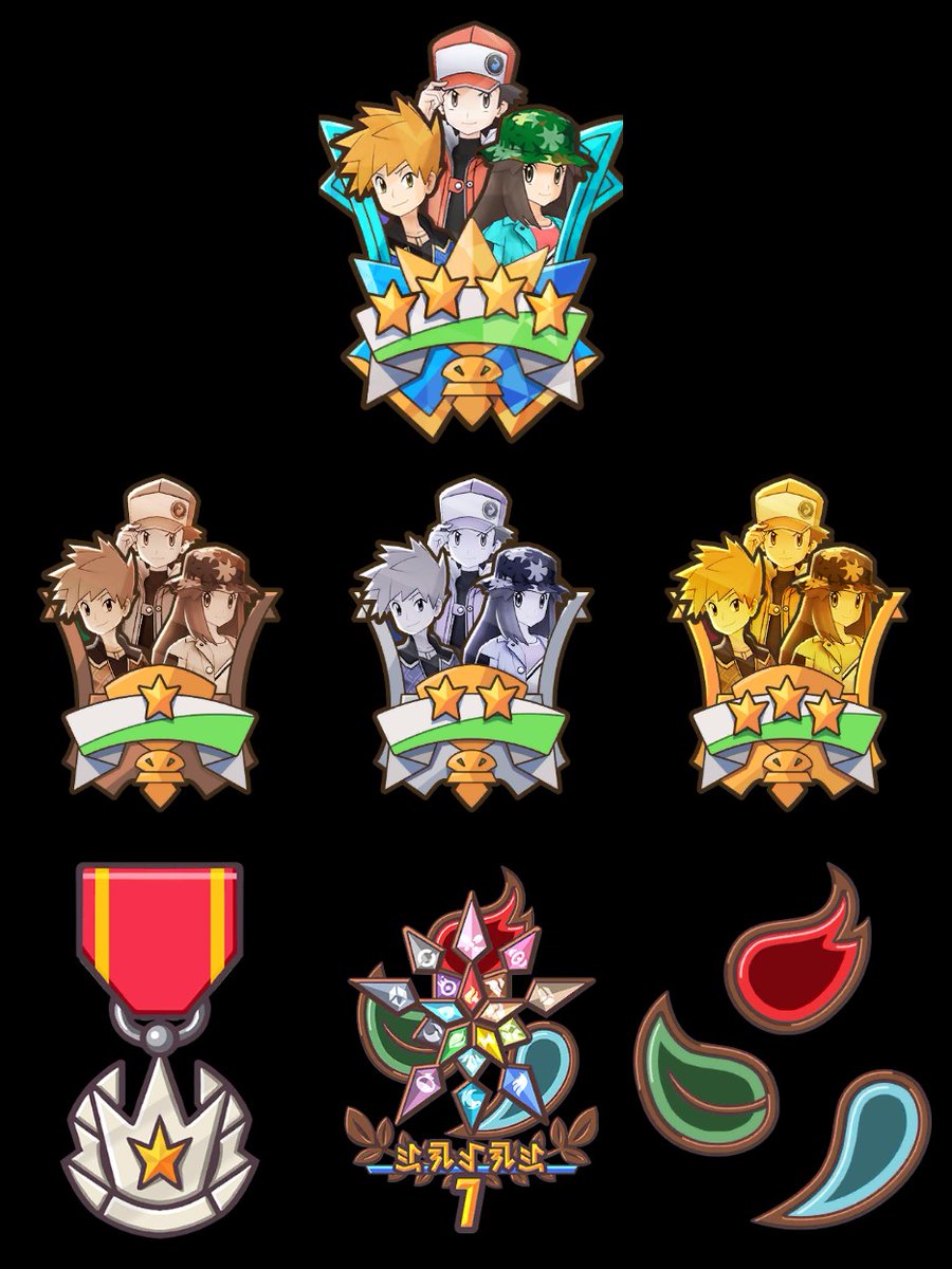 Huevos Planta Fuego Agua Pokémon Masters