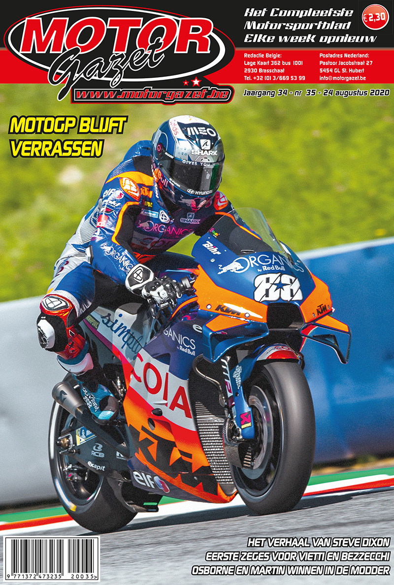 Motorgazet 35: alles over de MotoGP van Oostenrijk en het Amerikaans kampioenschap MX plus veel meer.