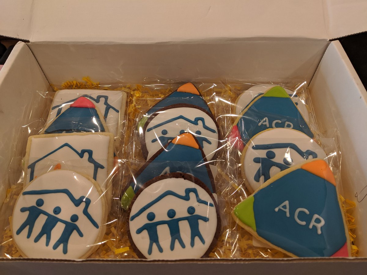 Amazing cookie samples complimentary of our COO's talented wife!