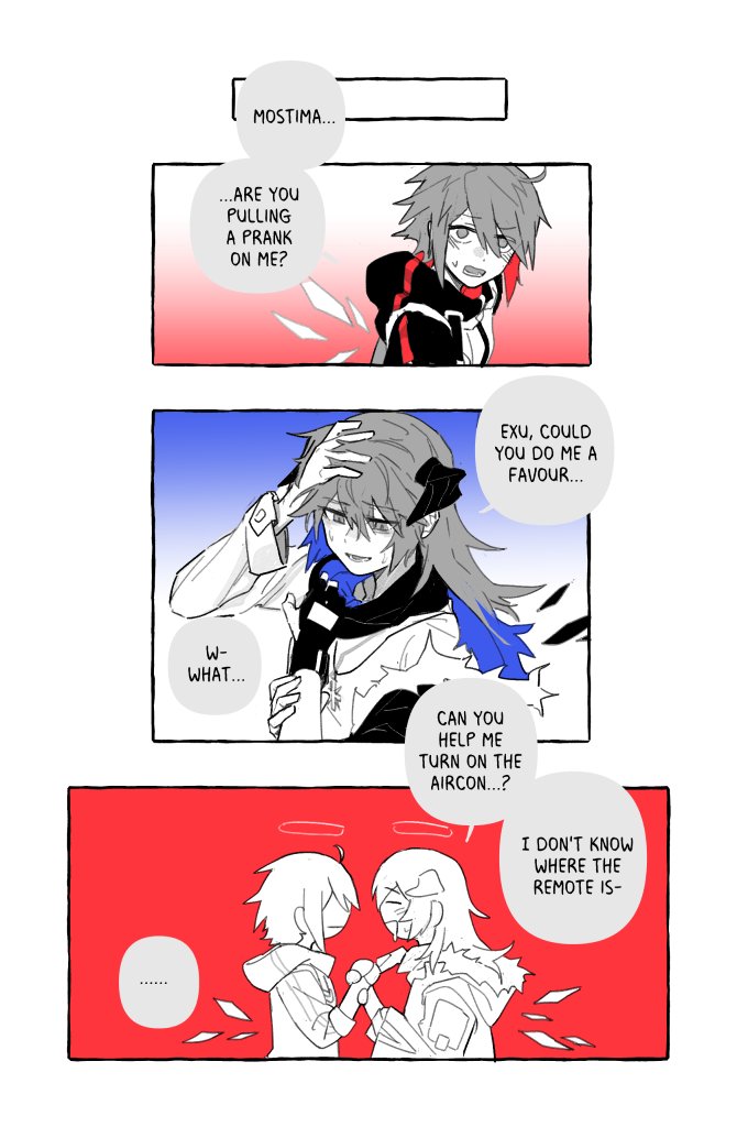 #明日方舟 mos/exu comic for 8/25 collab on lofter ?? 1/2 中文版: https://t.co/4kna81fNGr 