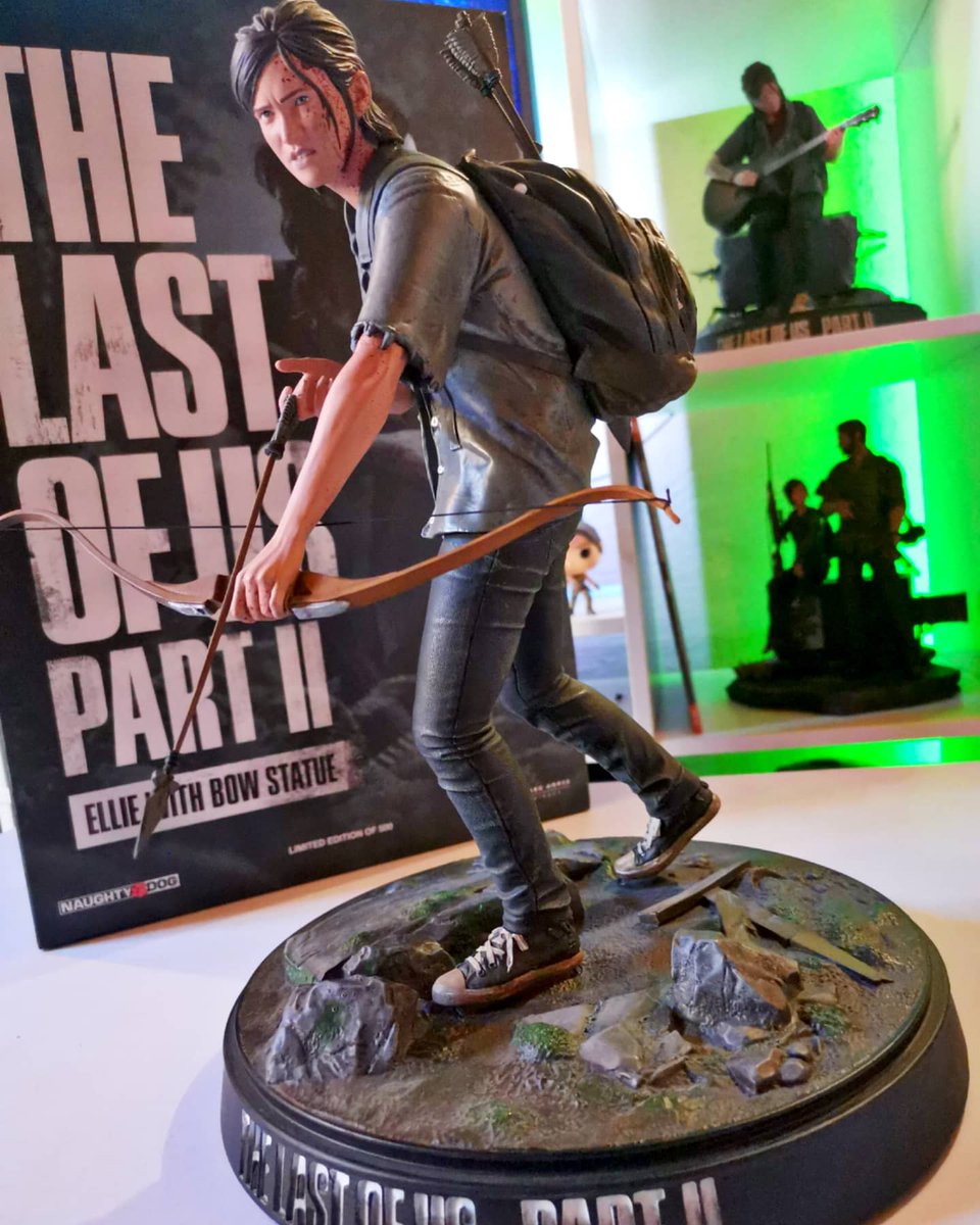 dieu2laplay's tweet image. Avec la réception aujourd'hui de la statuette « Ellie With Bow » limitée à 500ex cela conclus mes commandes #TheLastofUsPartII /cc @PlayStationFR @Naughty_Dog @Neil_Druckmann