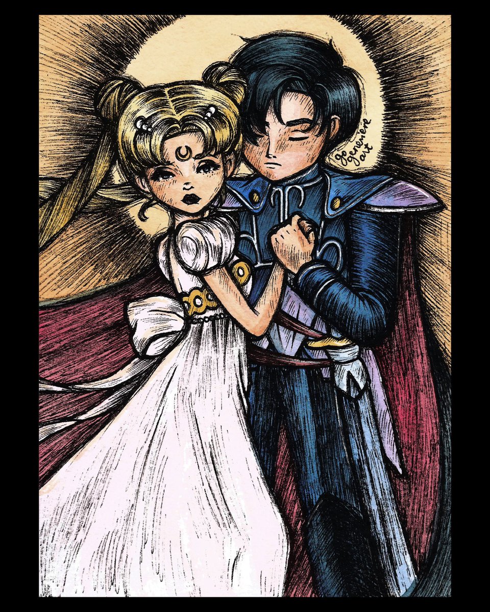 gogenevieve's tweet photo. Another belated birthday surprise from Cat to Sarah ! It’s gothic-style Bughead as Sailor Moon and Tuxedo Mask ✍️ belated happy birthday again, Sarah! 🖤 #gothicbughead #bugheadedit #bugheadau @ArchieComics @RiverdaleWriter @WriterRAS @lilireinhart  #bugheadxsailormoon https://t.co/vAqxMxcNHl