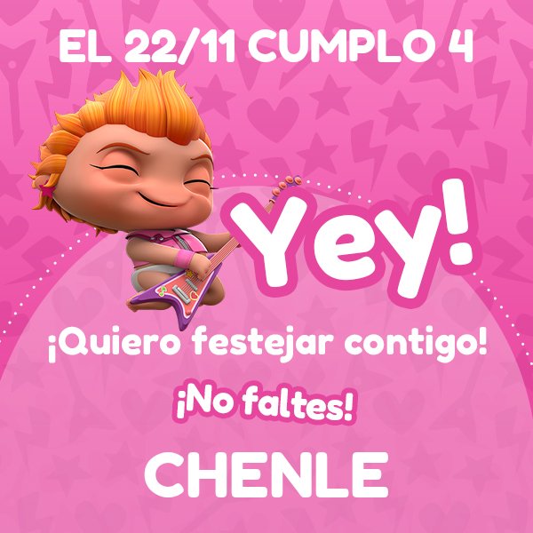chenleswaggest's tweet photo. no s pierdan el cumpleaños de chenle por discovery kids !!!! https://t.co/ZQA8OrkIhz