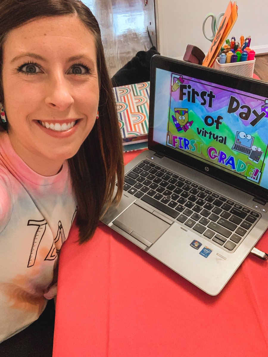 PalmersFirsties's tweet photo. Ready to rock my 8th year of teaching VIRTUALLY! ❤️
@Schaffner063 @JCPSKY https://t.co/xdXTSISspc