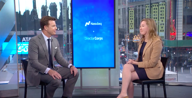 DirectorCorps's tweet photo. Watch as Lindsey Androski, Vice President &amp; Head of Strategic Partnering at @Roivant discusses the future of #AI and how it may affect #medical research and patient care in this episode of Looking Ahead. @NasdaqCorpGov https://t.co/rohGgDKJAI https://t.co/5oBimQBoEI