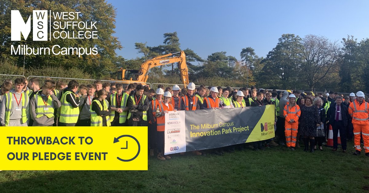 MilburnProject's tweet image. Here’s a throwback to our pledge event which happened just under a year ago! Since then we have built 10 live training pods, which both students and local #employers are able to use.

#MilburnInnovationPark #EducationtoEmployment #BridgetheGap