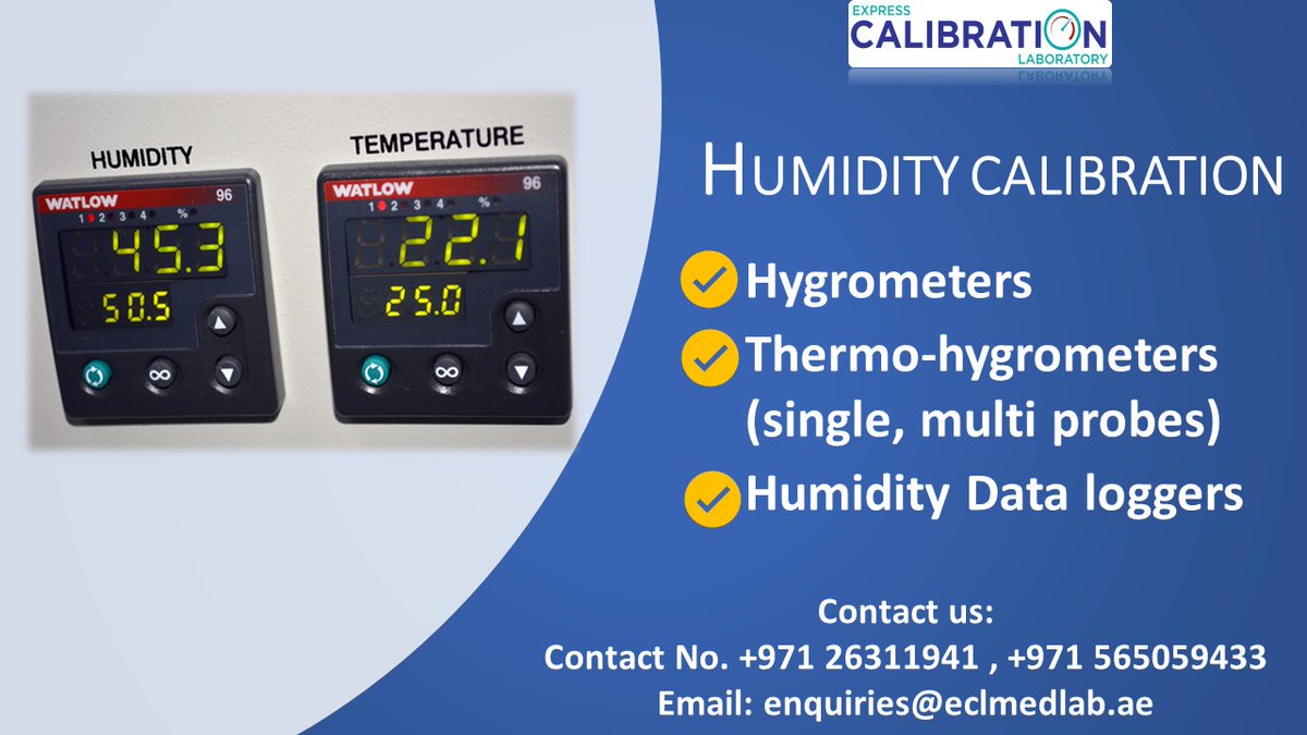 Monitoring and measuring humidity is important wherever there is a need to prevent condensation, corrosion, mould, warping or spoilage of products. We are ISO/IEC 17025:2017 accredited to offer humidity calibration services at both our permanent facility and at client’s facility.