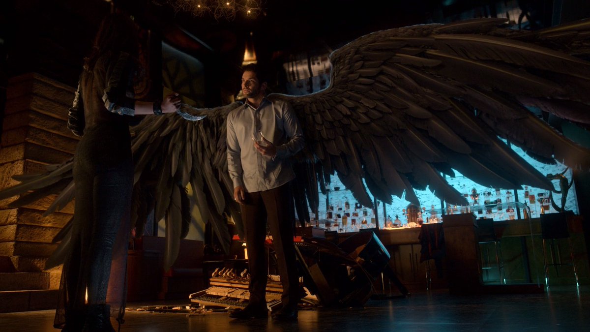 Will we have Michael backstory in 5B? What he rly did/not regarding  #Lucifer  's rebellion? the actual fight?Is it just insecurities or is he bad? what's his plan?what does God's right hand do? why does he have a crooked back? HOW CAN HE CROOKED AND UNCROOKED?? lol  #LuciferSeason5  