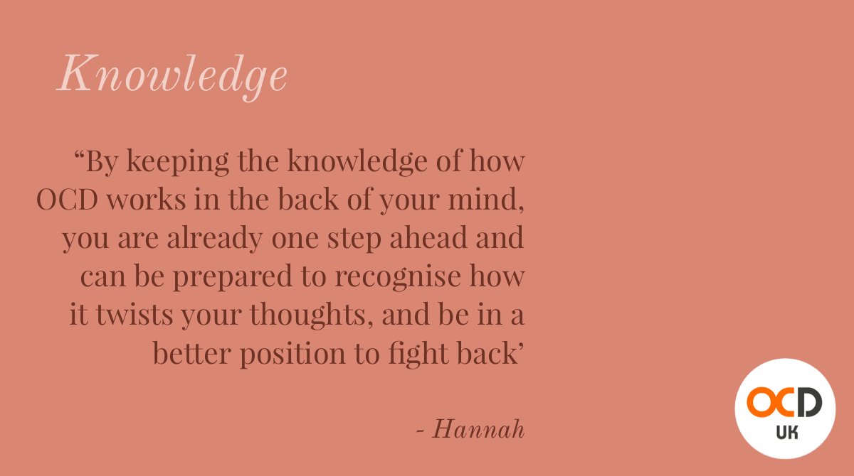 OCDUKYA's tweet photo. Thank you to #OCDUKYA Hannah for this much needed reminder! You are ALWAYS stronger than your OCD! https://t.co/w3SdqY6xiU https://t.co/etnvlgEcuP