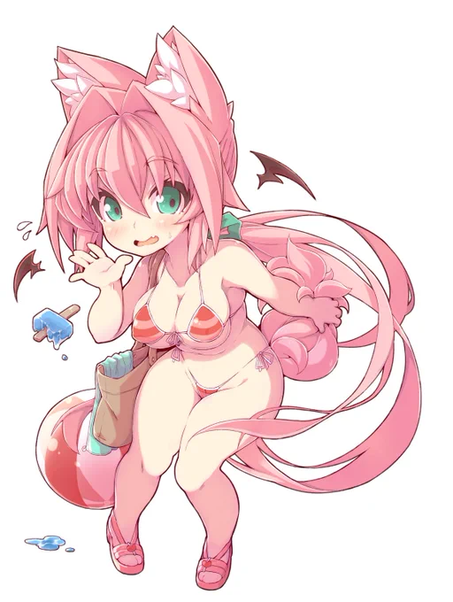 今年は水着描けなかった 