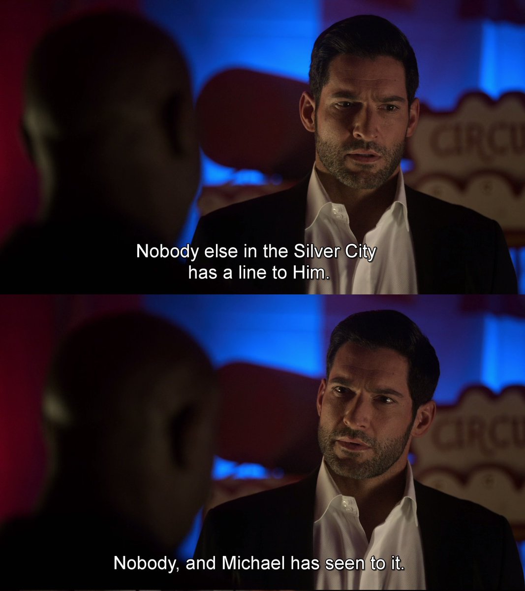 Amenadiel said he's the right hand, he talks to Dad but Dad still ain't talking to anybody... Also he's untouchable in Heaven... WDYM??  #Lucifer    #LuciferSeason5  