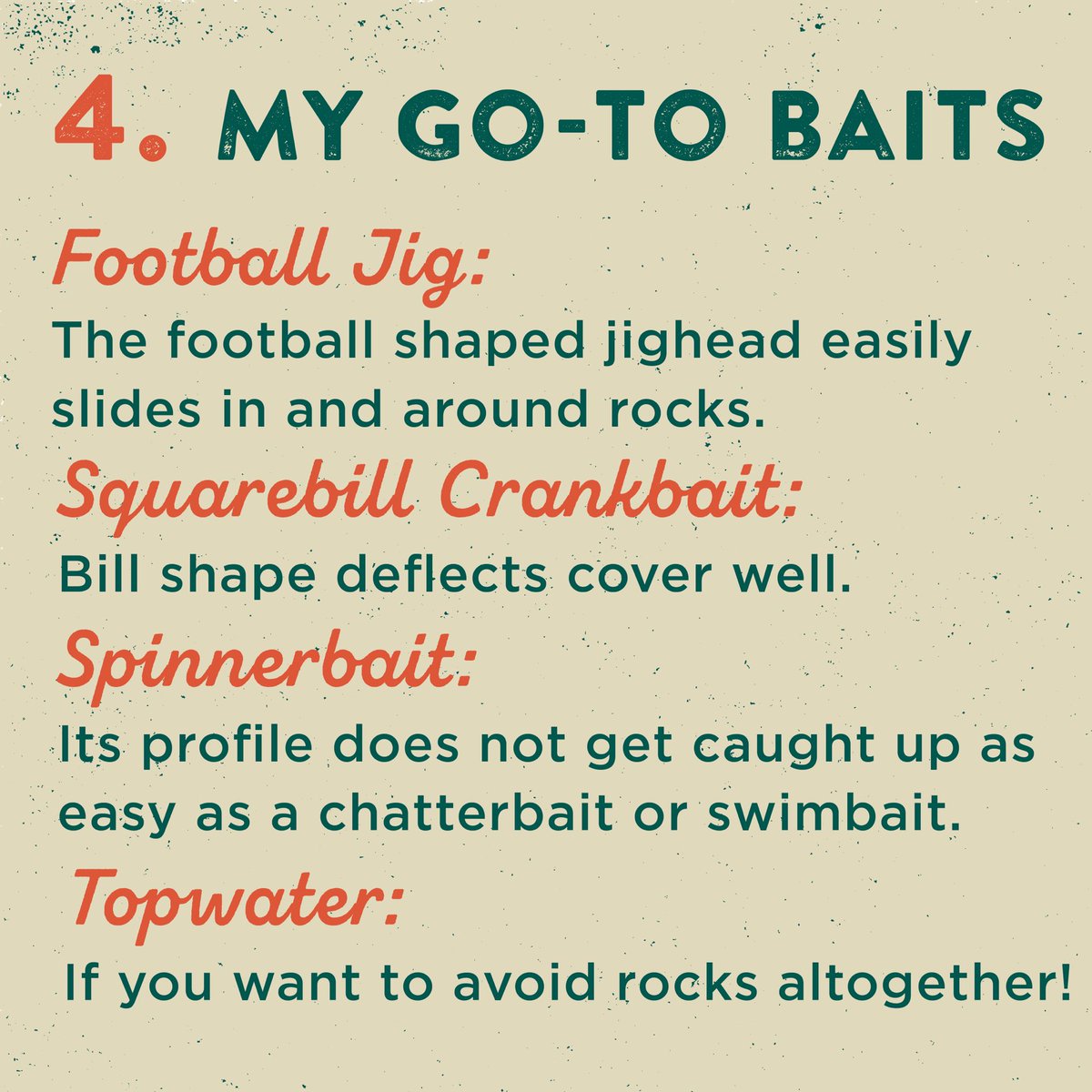 MysteryTackleBx's tweet photo. A few tips for fishing rocky bottoms! https://t.co/t5BA3vnKRf