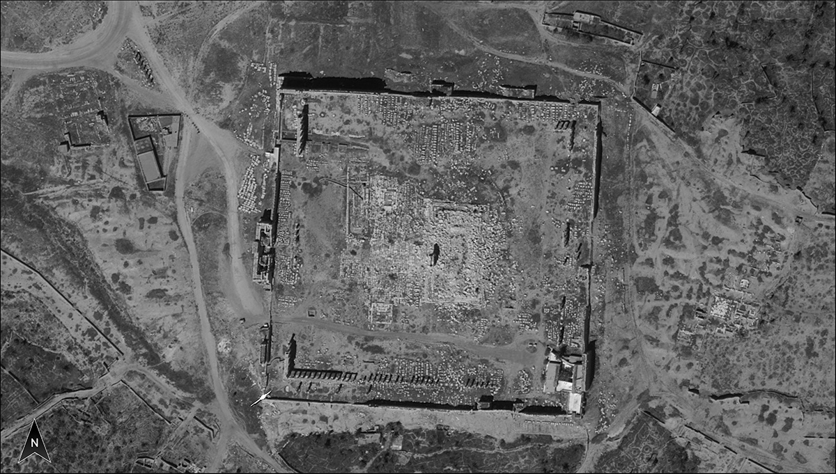 ElbitSystemsLtd's tweet photo. First Photos from Elbit Systems’ space camera on-board Ofek 16 Satellite. The images show the ‘Tadmor’ world heritage site in Syria.
#Ofek16 is equipped with a high-quality camera developed and manufactured by Elbit Systems. 
Photos credit: @Israel_MOD https://t.co/qdNvlQbRAf