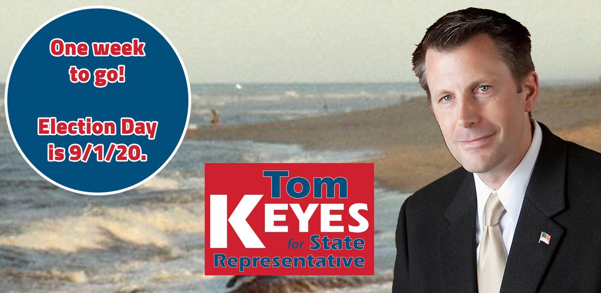 votekeyes's tweet photo. One week to go.  Early voting is happening right now.  Vote Tom Keyes for Massachusetts Representative. https://t.co/dU0hKIdxQg
