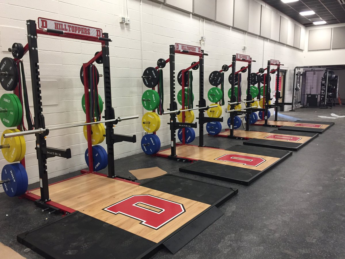 FRPSsupt's tweet photo. Oh, itβs on! Or, it will be soon enough. #Squats #Cleans #Deadlift and of course, more #burpees #gettingstrongnow @frps_durfee @DurfeeAthletics @FRPS_HealthPE @SuffolkBuilds @Ai3Architects everything from up off the floor #steel #iron & #grit https://t.co/R4PG9c9qDh