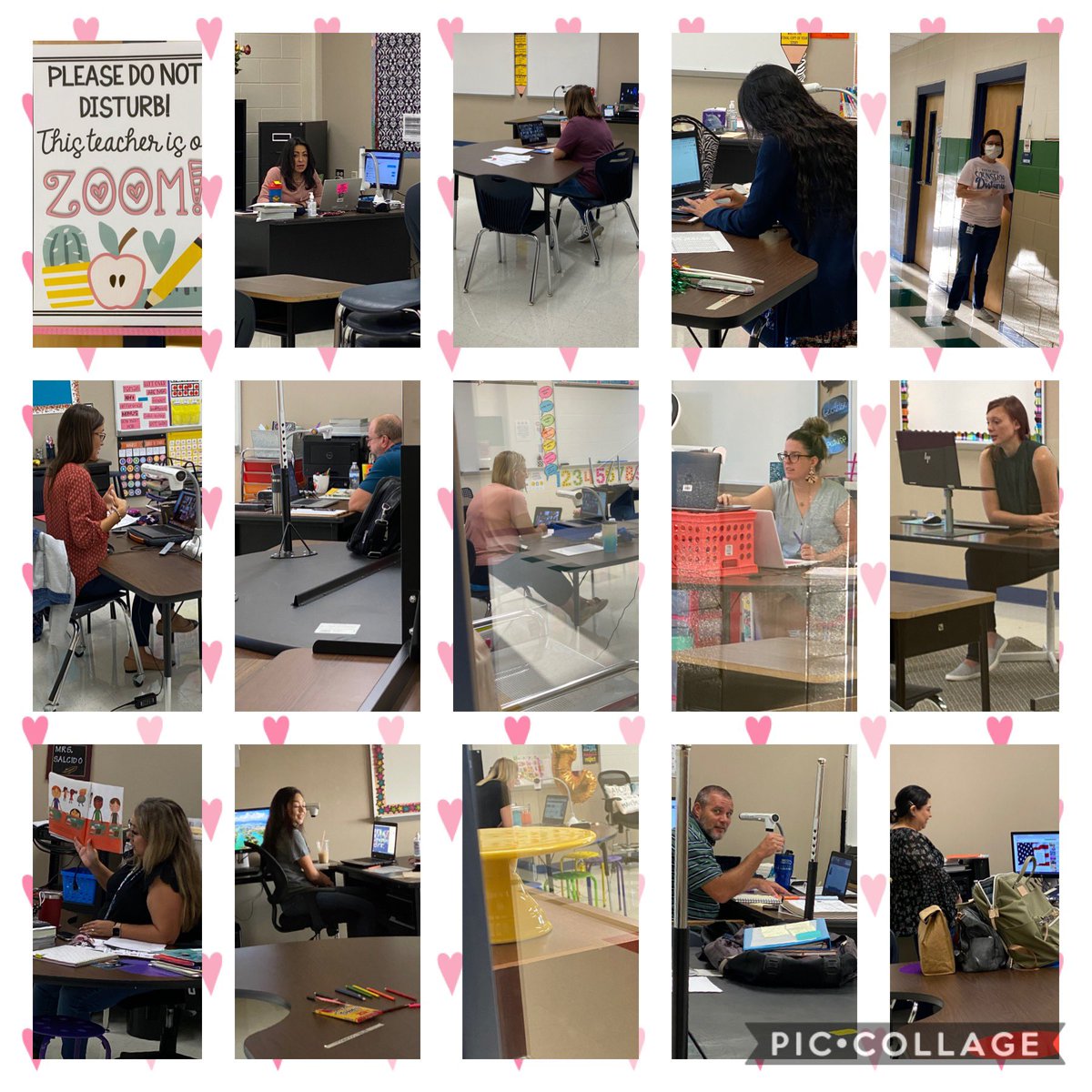 Fields_Library's tweet photo. Day 2 of our 20-21 school year! Check out some of our teachers teaching via Zoom. @NISDFields #NISDBackTogetherBetter #FieldsStrong #ThisIsFields https://t.co/XvEKANu5ry