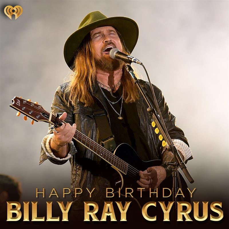 Finish this sentence: Business in the front, ________ ! Happy birthday Billy Ray Cyrus! 