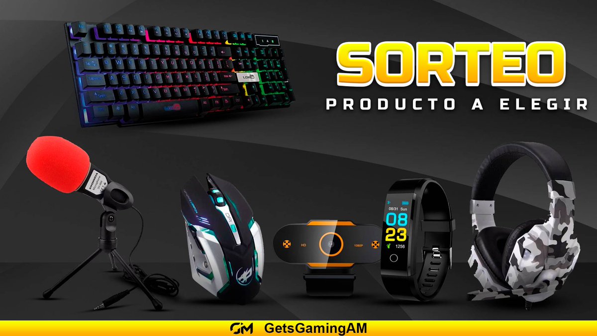 GetsGamingAM's tweet photo. 🎁💥#SORTEO DE PRODUCTO A ELEGIR💥🎁

REQUISITOS PARA PARTICIPAR:
• Dar RT🔁
• Seguir a @GetsGamingAM
• Seguir a @Lurry_EU

Finaliza el 02/09⏳

¡SUERTE! 🍀 https://t.co/LJaTp8iMMG
