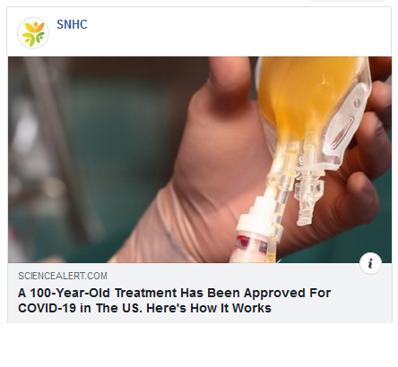 quickdoses's tweet image. This article provides some helpful context around the use of convalescent plasma - it's not really new, nor is it really a breakthrough, despite the hype.

sciencealert.com/plasma-treatme…