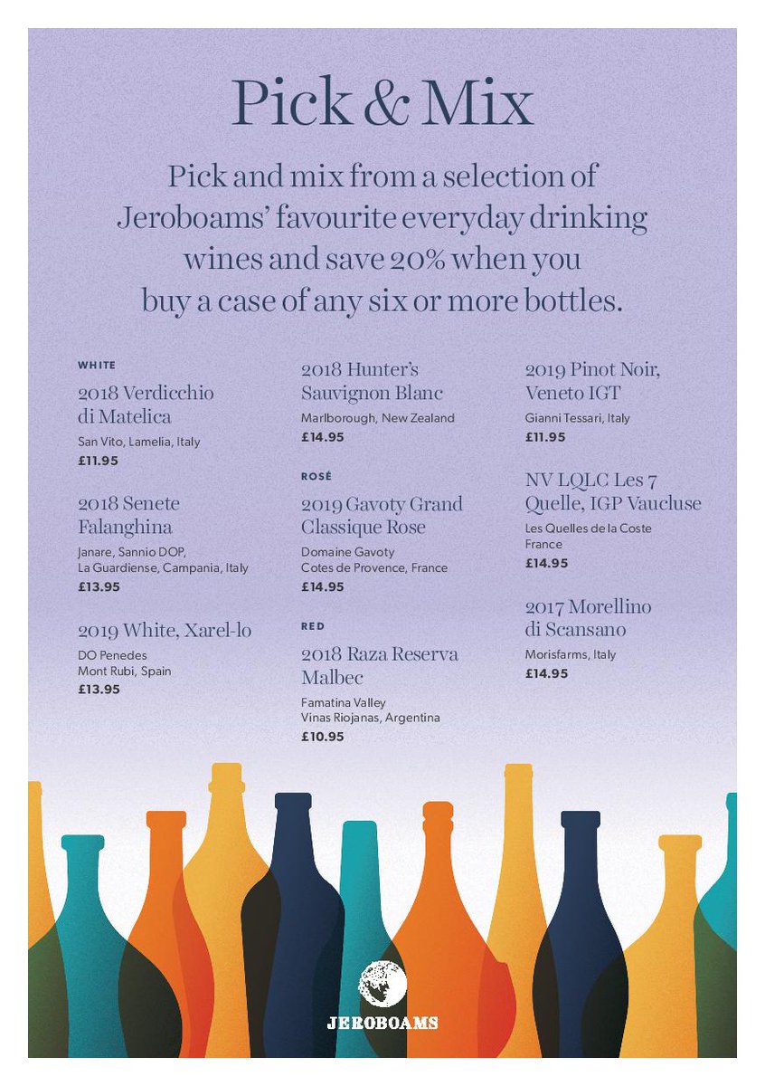 JeroboamsHampstead (@jeroboamsheath) on Twitter photo EXCLUSIVE OFFER for our Hampstead customers. 20% discount on mixed cases of selected wines.....while stock lasts!
#jeroboams #hampstead #discountwine #restmycase EXCLUSIVE OFFER for our Hampstead customers. 20% discount on mixed cases of selected wines.....while stock lasts!
#jeroboams #hampstead #discountwine #restmycase