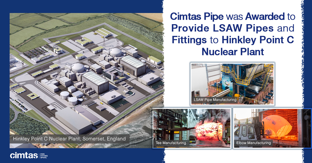 CimtasGroup's tweet photo. Cimtas Pipe and GE Power will continue their long-term business relationship, based on mutual trust, with #materialsupply solutions including newly promoted commodities of Cimtas Pipe to @hinkleypointc #NuclearPlant. #cimtaspipe, #enka https://t.co/P8XU8wGeVW https://t.co/sYp5kIjLsj