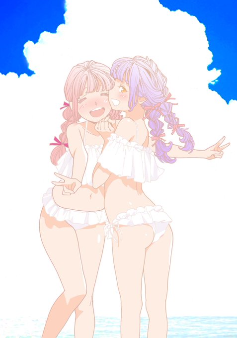 「まひるです!」
「まひろです!」
「ふたりあわせて まひまひ です!」 