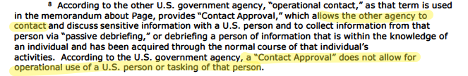 In the real world, an “operational contact” is an American the *CIA* is authorized to contact but forbidden from tasking for any operational use. Today McCarthy even cites the IG report that makes that explicit, tho he steers his readers away from the page with the definition. /8