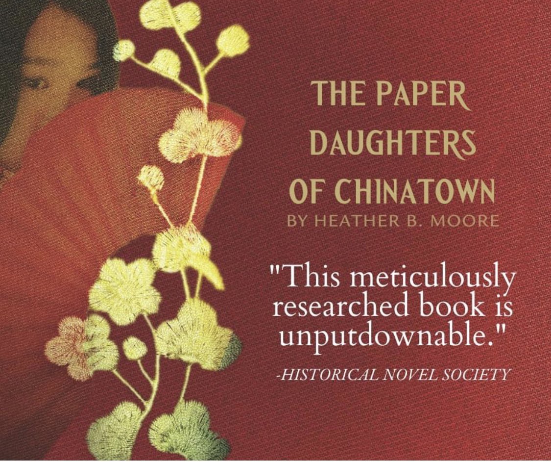 Loved this! Based on a true story. Pre-order here: shdwmtn.com/paper-daughters
#ComingSeptember1 #HumanTrafficking #ThePaperDaughtersofChinatown #HeatherBMoore