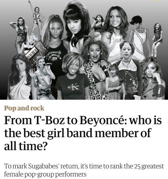 Lisa is the first and only member of blackpink to mentioned in the 24th best girl band member of all time by The Guardian.