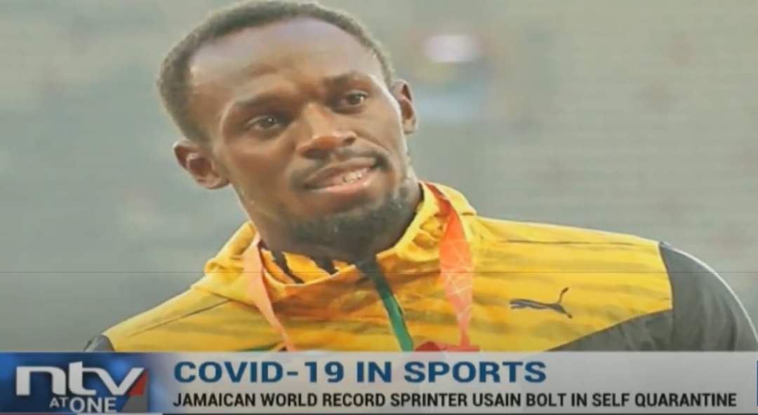 Usain Bolt tests positive after holding mask-free birthday party.

 