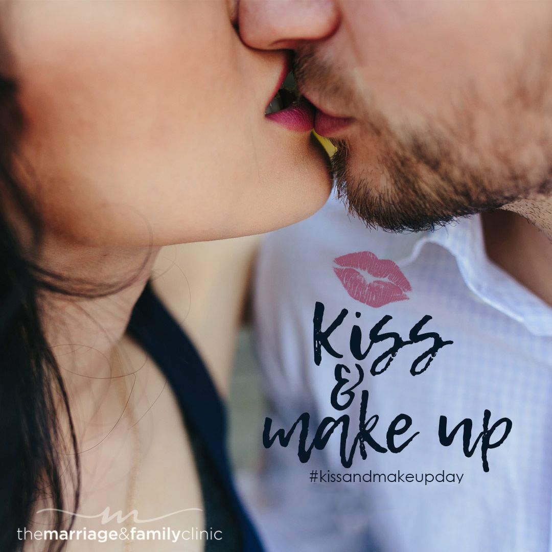 MarriageDr's tweet photo. Today is one of our favorite days of the year! #kissandmakeupday
If you are having an argument with your partner, today is a great time to  try and mend things. Talk it through, commit to listen to each other and don't forget to kiss and make-up. https://t.co/WAhf0apeem