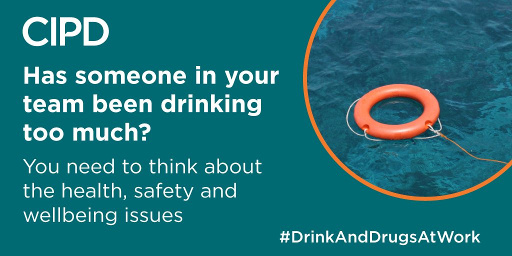 CIPD's tweet image. New blog post by @CIPD @MillerJillC &apos;Support for alcohol and drug misuse at work needs to be part of a #wellbeing offering.&apos; ow.ly/4J0r50B8BI8 #DrinkAndDrugsAtWork #HRblogs