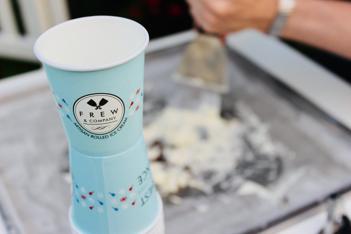 Frew &amp; Co Rolled Ice Cream bring exciting theatre, entertainment and excitement to catered events.

Get in touch for a quote for yours.

frewandco.com

#weddingplanner #weddings #dessert #chocolate #summer #oreo #nutella #kinda #fererro #entertainment #fun