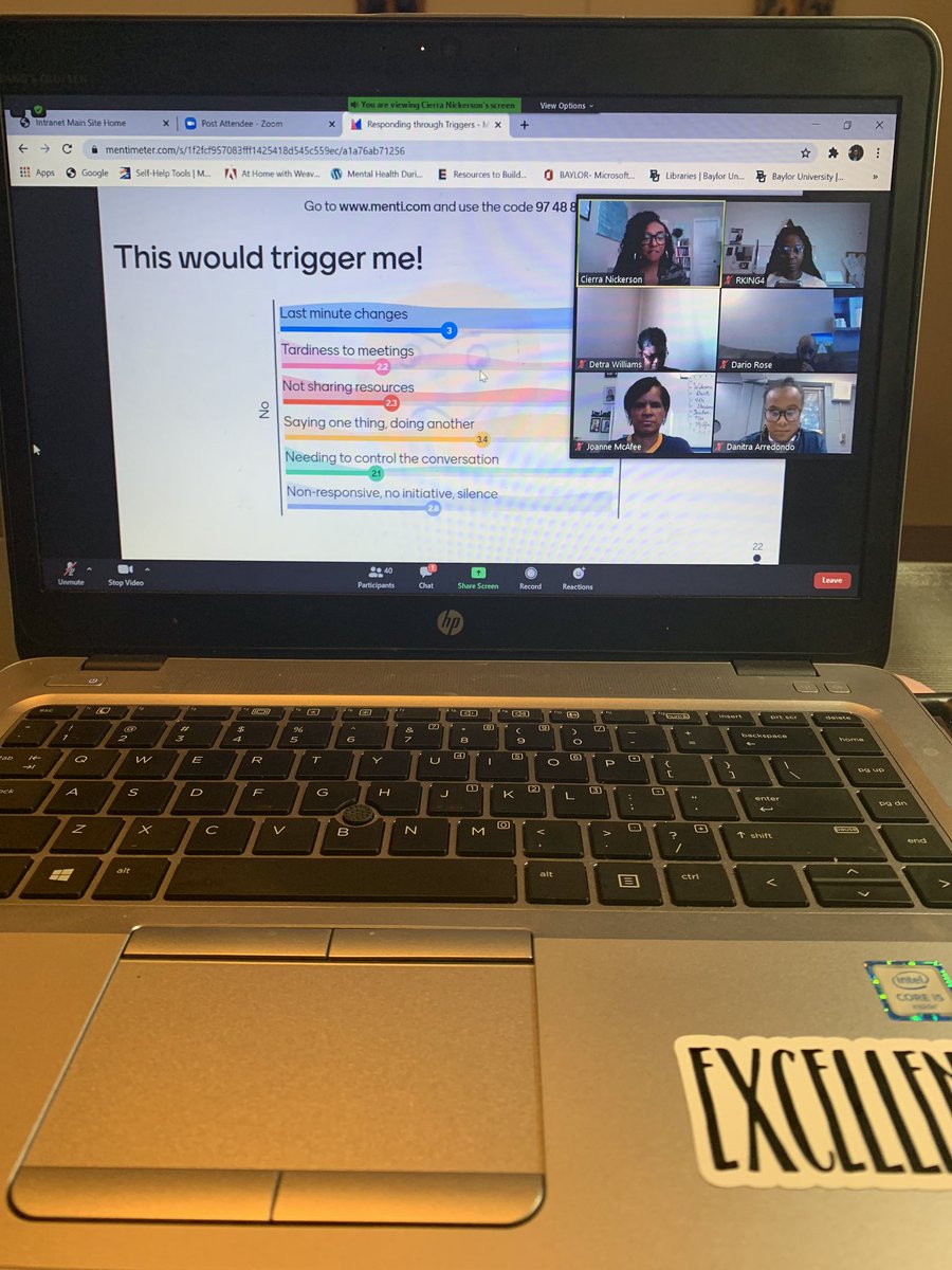 A great start to our “Social/Emotional Learning” day! Shoutout to @NickersonCierra and @HCDEtx for an amazing presentation that addressed such great issues from self care to social awareness! #SelfLoveMatters #SELMatters #FamilyBuilding #Day2 #ThisIsPetersen #HISDGoesVirtual